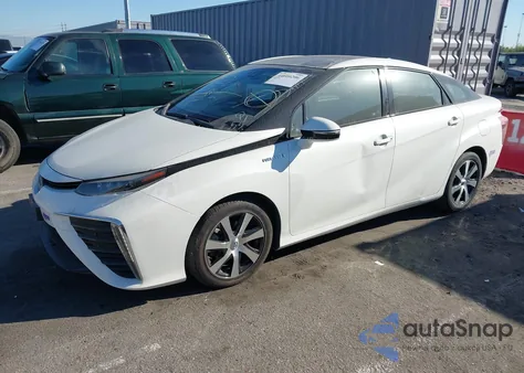 2019 Toyota Mirai из США, поврежденный, VIN JTDBVRBD3KA007200